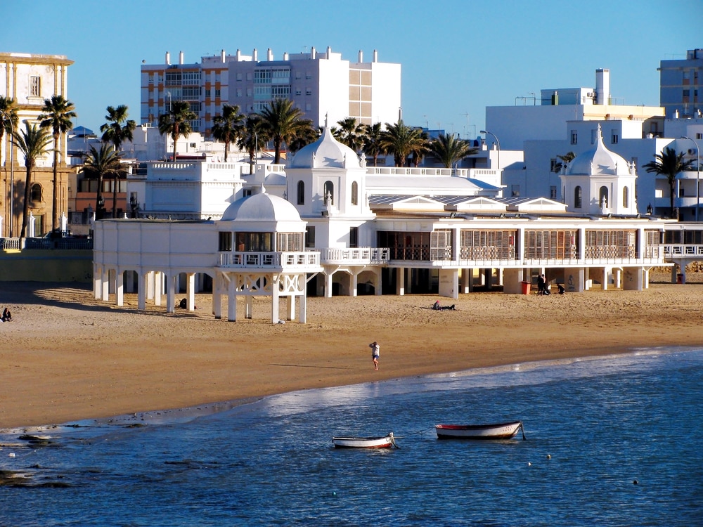 Playa de la Caleta en Cádiz