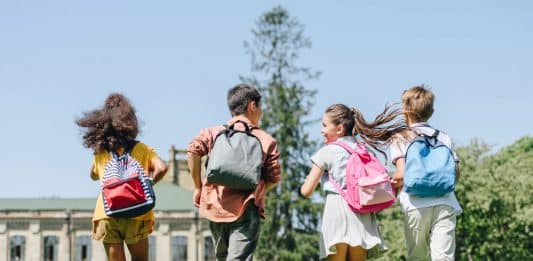 Viajes fín de curso, destinos preferidos por edades Niños en viaje de fín de curso